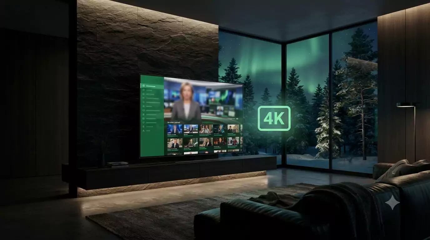 Bästa IPTV för Smart TV Sverige 2026 — Samsung & LG Guide